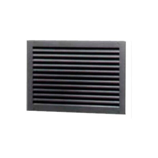 Activar Construction Products Group Steel Door Louver Two Piece 700A1212B, Inverted Split inYin, 50% Free Area, 12in X 12in, Bronze 700A 1212B - main
